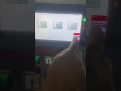 LDX-028(A) Πλήρως αυτόματη μηχανή αλέσεως μετρητών CNC με διπλή κεφαλή αλέσεως με πλευρική γωνία