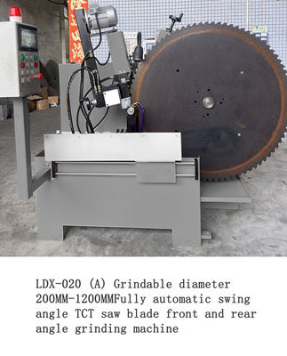 LDX-020A Στρίβοντας διάμετρος 200-1200MM Μεγάλο κυκλικό πριόνι λεπίδα Στρίβοντας μηχανή
