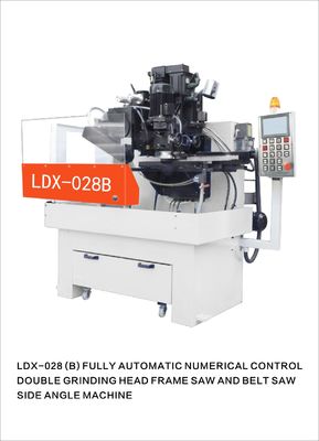 Πλήρης CNC Carbide Saw Blade Double Grinding Head Side Angle Gear Grinding Machine (Αλλακτική μηχανή με διπλή κεφαλή γροθιάς)