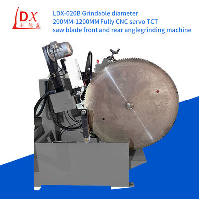 Μεγάλη CNC TCT πριονιστική λεπίδα Μέτωπο και πίσω γωνία μηχανή άλεσης LDX-020B