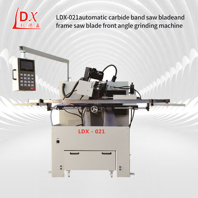 LDX-021 πλήρης μηχανή τριβής με μπροστινή γωνία με λεπίδα πριονιστήρα από κράμα CNC
