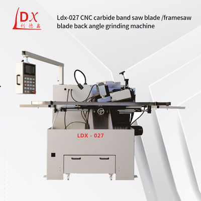 LDX-027 Μηχανή διαμόρφωσης λεπίδας πριονιστήρα TCT Μηχανή οξύνειας λεπίδας πριονιστήρα