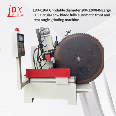 1-12mm LDX-020A Μηχανή Τρίωσης CNC TCT Μηχανή Τυψοποίησης Σιδηρουργικής