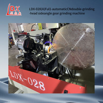 Ηλεκτρονική μηχανή πλήρους επιταχυντή CNC TCT Saw Blade Double Grinding Head Side Grinding Machine LDX-028A