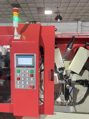 Πλήρης CNC Servo τροφοδοσία TCT κυκλική πριονιστική λεπίδα μπροστινή και πίσω γωνία μηχανή άλεσης