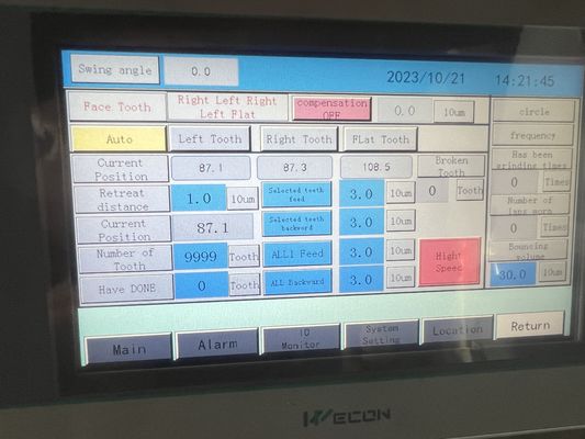 LDX-026A Πλήρης CNC κυκλική πριονιστική λεπίδα Προσωρινή και οπίσθια γωνία κατασκευαστές μηχανής άλεσης