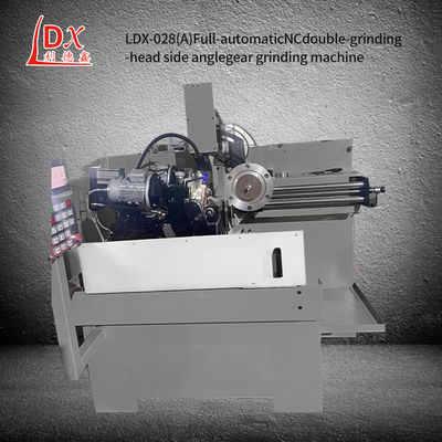 LDX-028A Full Servo CNC κυκλική πριονιστική λεπίδα διπλή κεφαλή άλεσης πλάγια μηχανή οξείας