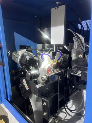 LDX-028A Πλήρης μηχανή με CNC διπλή κεφαλή άλεσης κυκλικής πριονιστικής λεπίδας με πλάγια γωνία