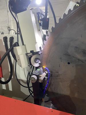 LDX-026A Servo τροφοδοσία πλήρη CNC κυκλική πριονιστική λεπίδα μπροστινή και πίσω γωνία μηχανή οξύνωσης