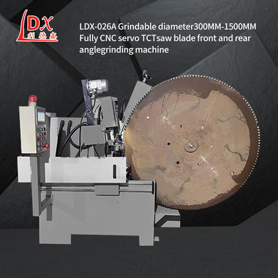 LDX-026A1500MM Πλήρης CNC Carbide Saw Blade Προσωπική και οπίσθια γωνιακή γραμμωτική μηχανή