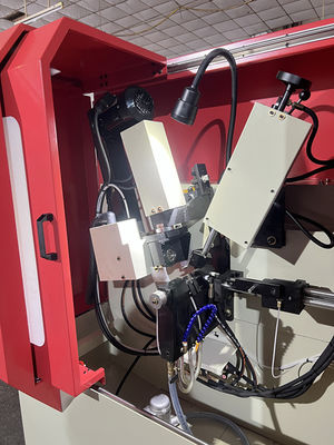 LDX-020B Πλήρης CNC Servo τροφοδοσία πριονιστήρα με λεπίδα μπροστινή και πίσω γωνία γραμμωτήρας