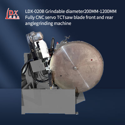 LDX-020B Μεγάλη μηχανή CNC κυκλικής πριονιστικής λεπίδας με μπροστινή και πίσω γωνία