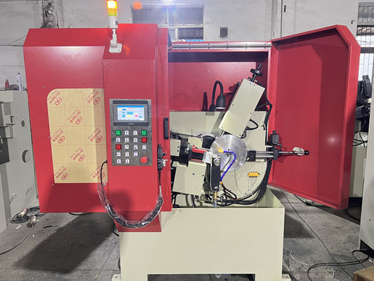 LDX-020B Servo τροφοδοσία πλήρης CNC πριονιστήρα με λεπίδα μπροστινή και πίσω γωνία γλιτώνει μηχανή