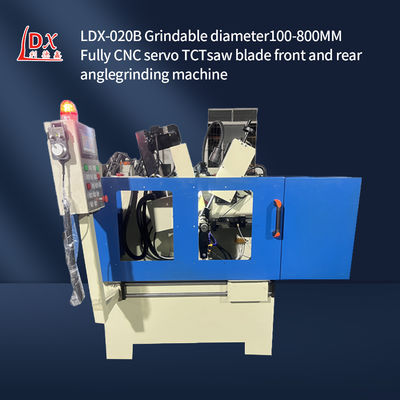 LDX-020B Αλουμινίου κράμα κυκλική πριονιστική λεπίδα μπροστινή και πίσω γωνία μηχανή άλεσης