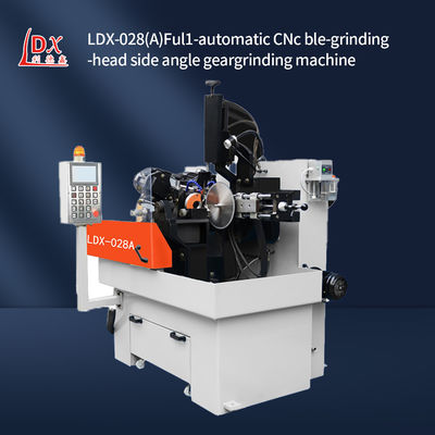 LDX-028A Πλήρης μηχανή CNC Servo Saw Blade Double Grinding Head Side Sharpening Machine