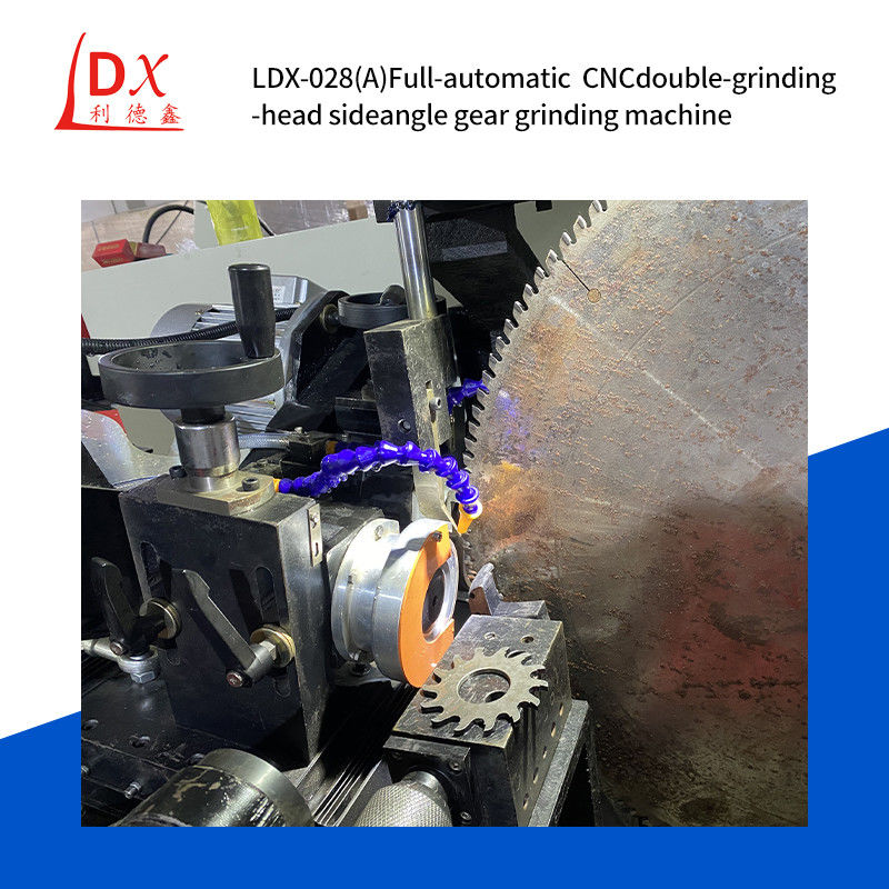 LDX-028A πλήρης μηχανή τριβής CNC πλήρης σερβο διπλή κεφαλή τριβής πλάγια μηχανή τριβής