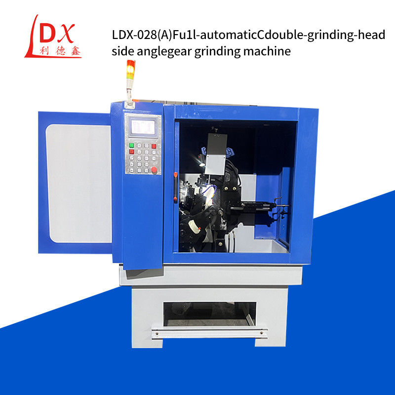 LDX-028A Στρογγυλή λεπίδα πριονιστήριου διπλής κεφαλής τριβής πλευρική πλήρης μηχανή τριβής CNC