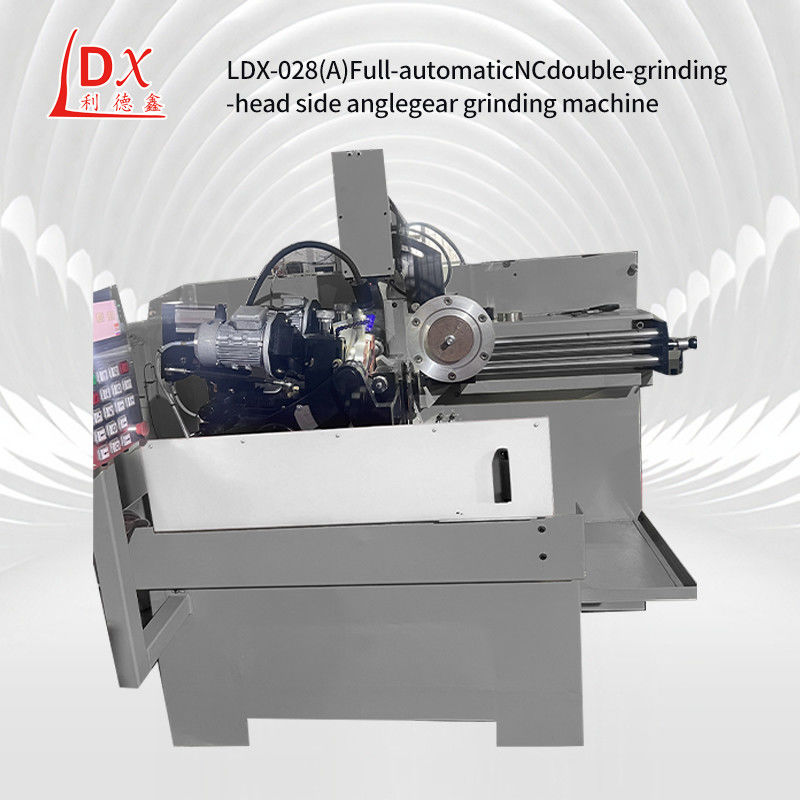 380V LDX-028A Μεγάλη μηχανή CNC κυκλικής πριονιστικής λεπίδας διπλή κεφαλή άλεσης πλευρικής γωνίας