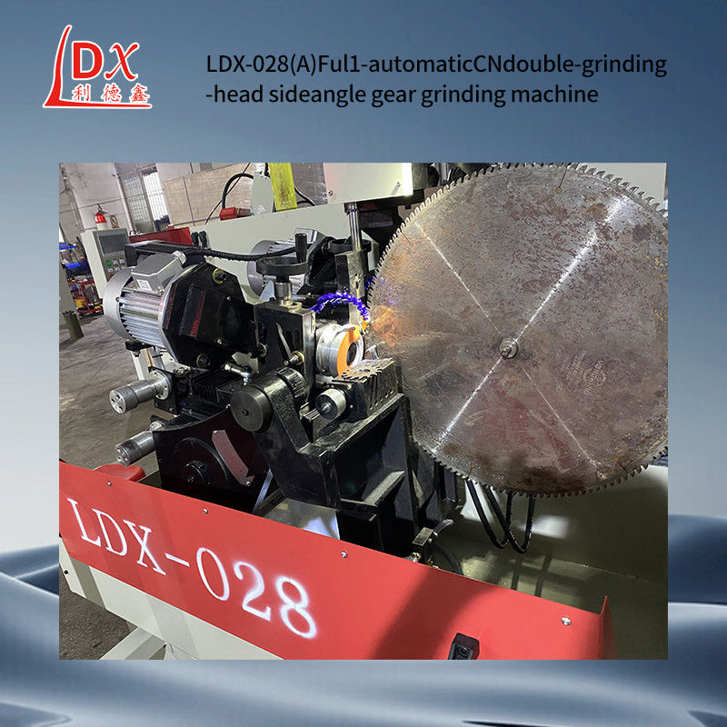 Ηλεκτρονική μηχανή πλήρους επιταχυντή CNC TCT Saw Blade Double Grinding Head Side Grinding Machine LDX-028A