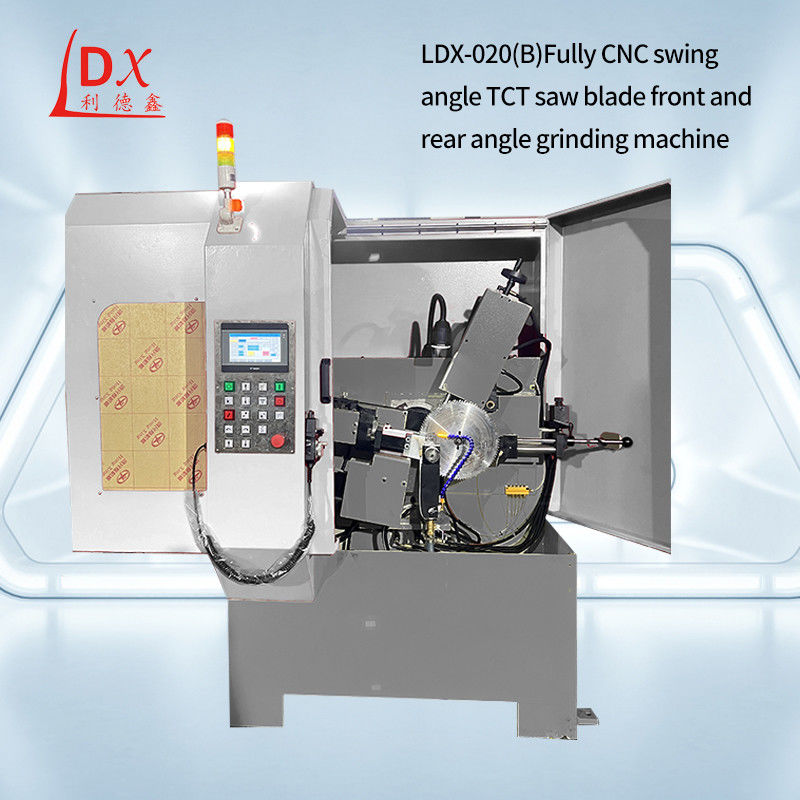 Πλήρης CNC Servo τροφοδοσία TCT κυκλική πριονιστική λεπίδα μπροστινή και πίσω γωνία μηχανή άλεσης