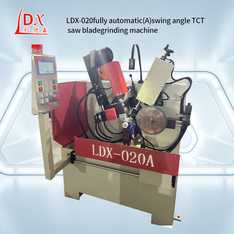 LDX-026A Πλήρως αυτόματη μηχανή άλεσης με την μπροστινή και την πίσω γωνία της λεπίδας πριονιστήρα για ξυλουργική εργασία