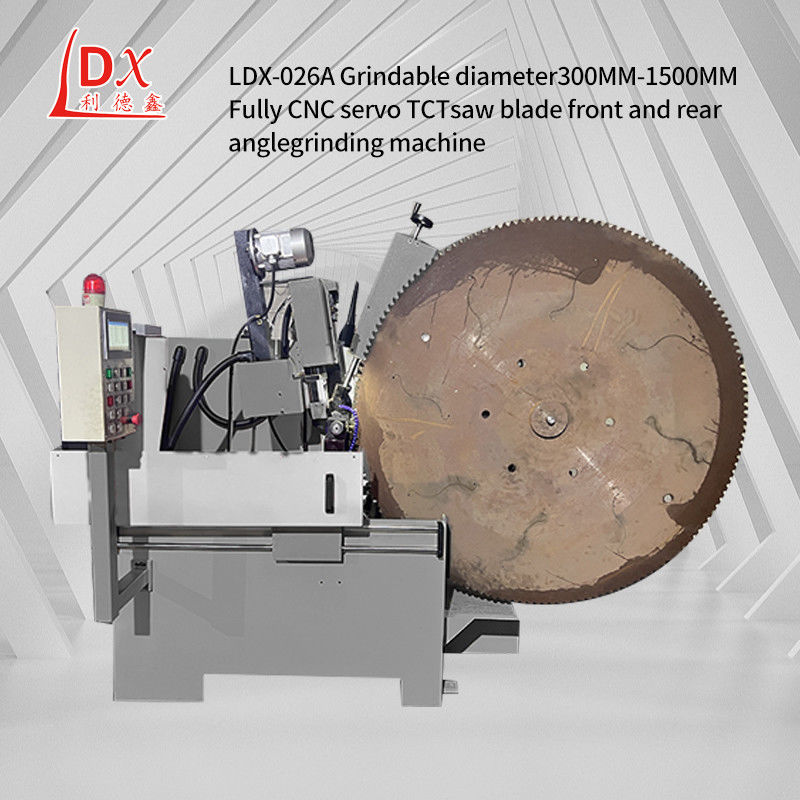 LDX-026A Διαμέτρου τριβής 250-1500MM πλήρης CNC Servo τροφοδοσίας κυκλικής πριονιστικής λεπίδας