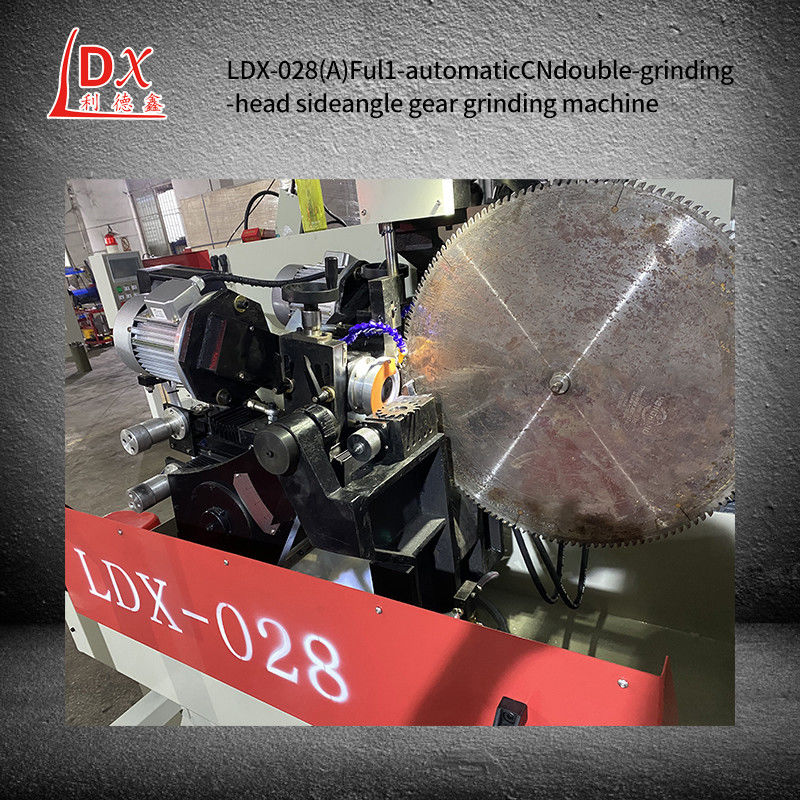 LDX-028A Servo Full CNC Alloy Saw Blade Double Grinding Head Side Grinding Machine (Αλλακτική μηχανή με διπλή κεφαλή άλεσης)