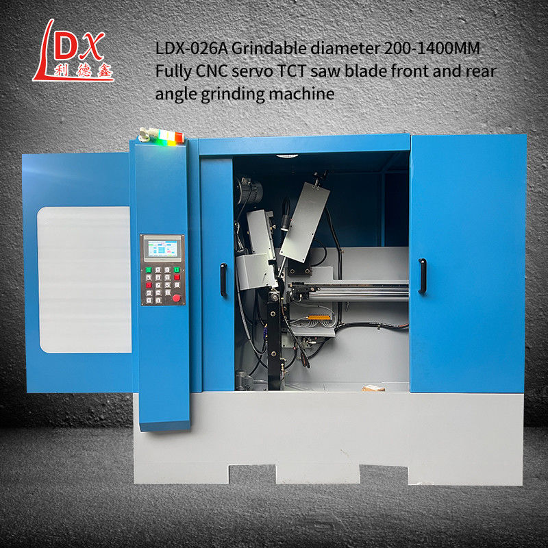 LDX-026A Στρίψιμη διάμετρος 200-1300MM Servo τροφοδοσία πλήρως CNC κυκλική πριονιστική λεπίδα γρανάζι