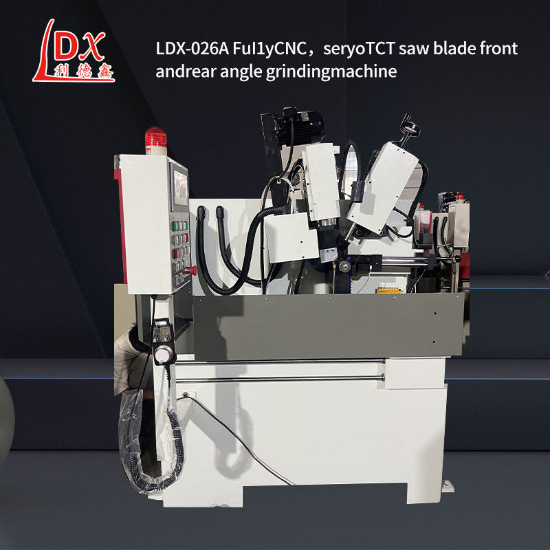 LDX-026A Guangdong Αυτοματοποιημένη κυκλική πριονιστική λεπίδα πριν και μετά τη γωνία