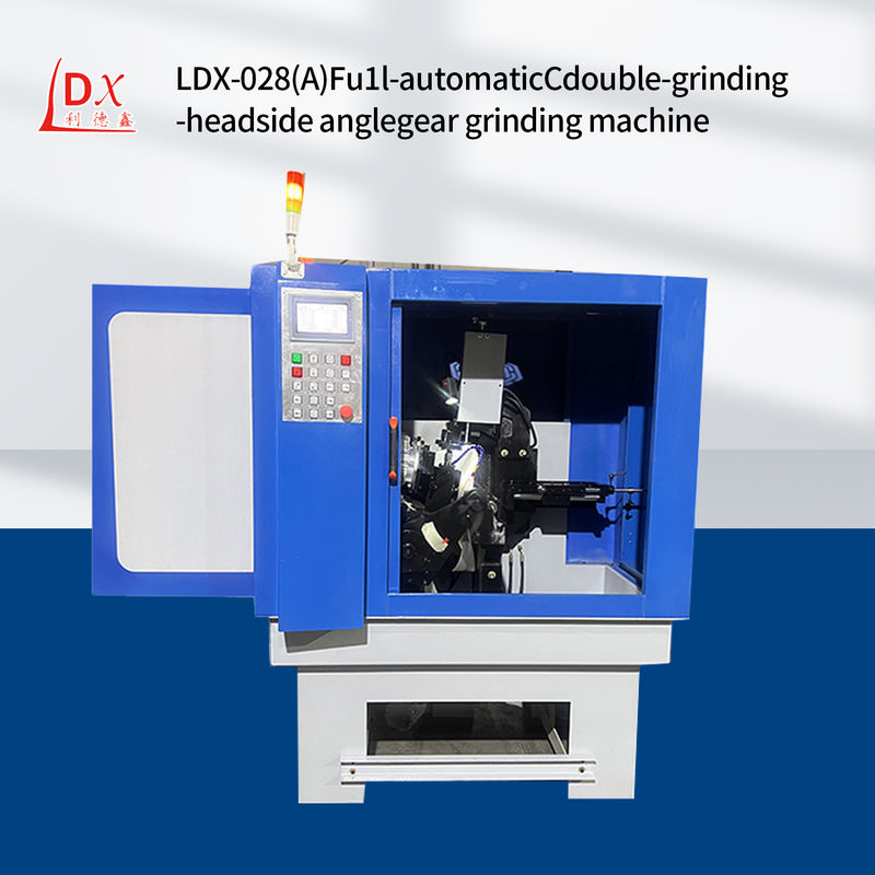 LDX-028A Τρεις άξονες πλήρης CNC κυκλική πριονιστική λεπίδα διπλή κεφαλή άλεσης πλάγια μηχανή άλεσης