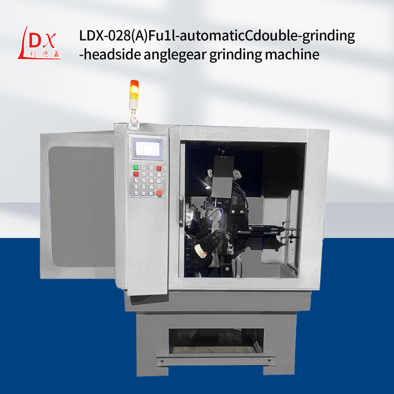 LDX-028A Στρογγυλή πριονιστική λεπίδα Servo Set Tool Double Grinding Head Side Gear Grinding Machine