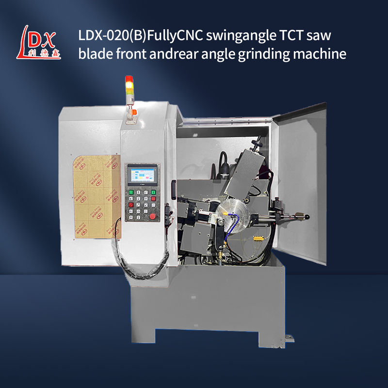 LDX-020B Servo τροφοδοσία πλήρης CNC κυκλική πριονιστική λεπίδα μπροστινή και πίσω γωνιακή γλιστρική